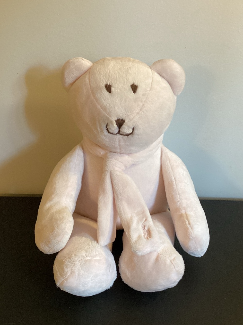 Ralph Lauren Pale Pink Super Soft Plush Teddy Bear EUC